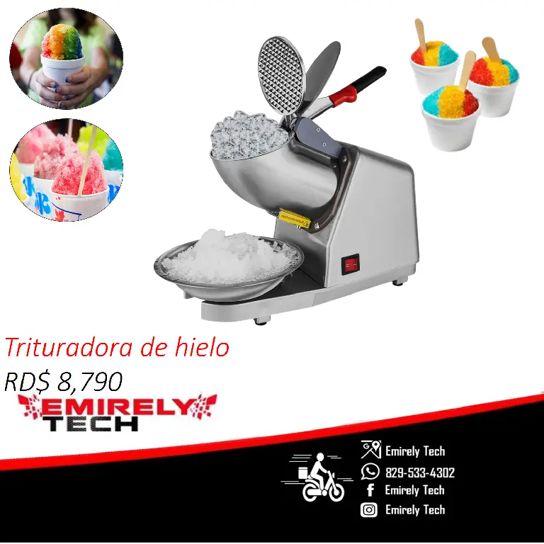 Trituradora moledora raspadora de hielo para helados rapados frio frio Foto 7271175-1.jpg