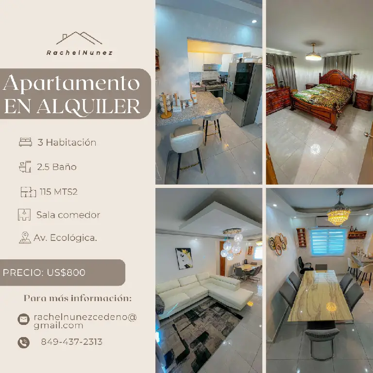 Alquiler de inmueble en la Av. Ecológica.  Foto 7272710-1.jpg