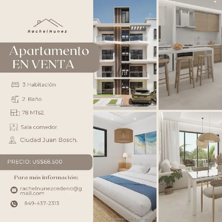 Apartamento en Venta en Ciudad Juan Bosch. Foto 7272744-1.jpg
