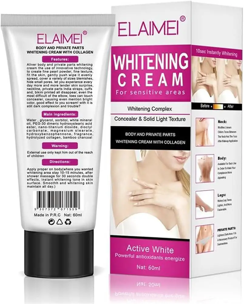 Crema Blanqueadora para Piel Elimina Axilas Oscuras Foto 7273153-2.jpg