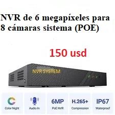 Nvr de 6 megapíxel con capacidad para 8 cámaras ip aquí Foto 7275191-1.jpg