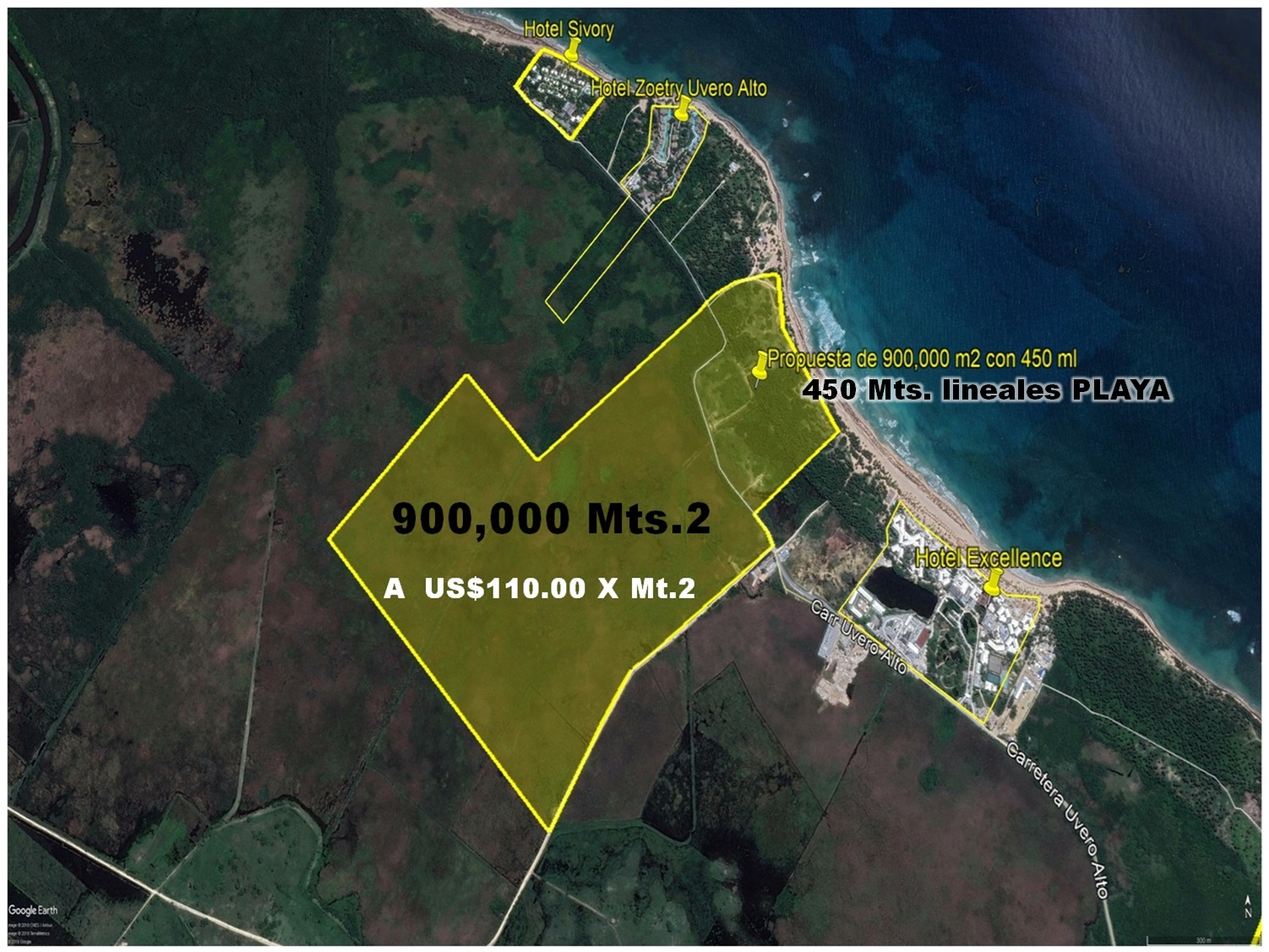 Vendo 1.5 Millón de Mts.2 CON PLAYA en UVERO ALTO o 900000 o  600000 P Foto 7275804-2.jpg