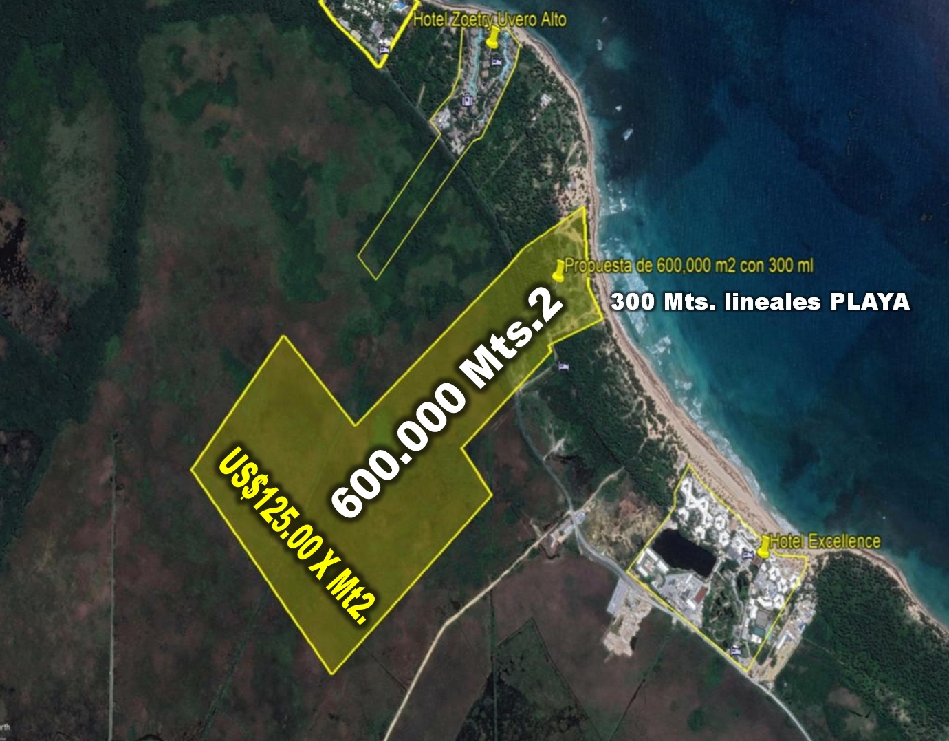 Vendo 1.5 Millón de Mts.2 CON PLAYA en UVERO ALTO o 900000 o  600000 P Foto 7275804-3.jpg