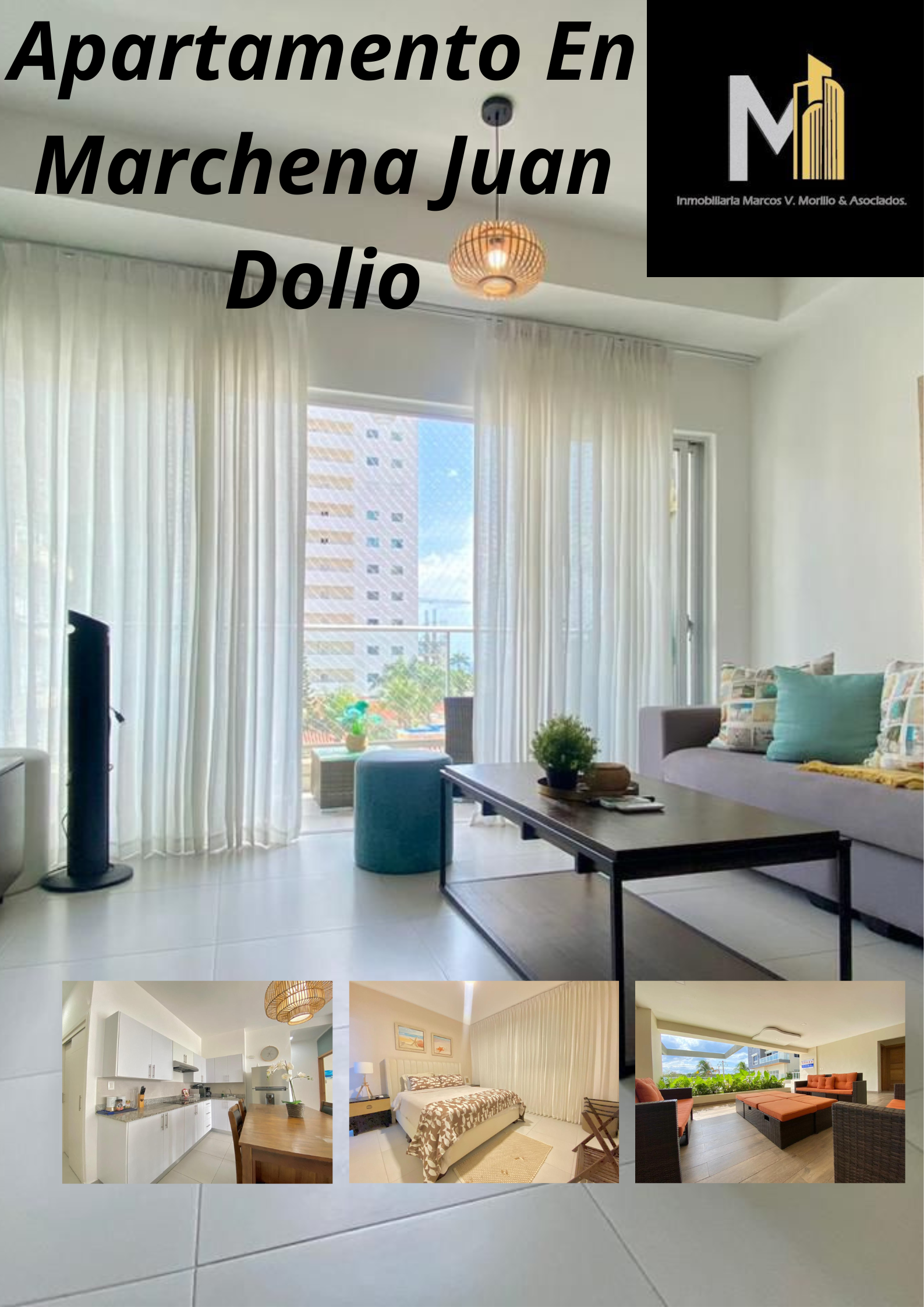 Vendo apartamento amueblado en Juan Dolio  Foto 7276447-1.jpg