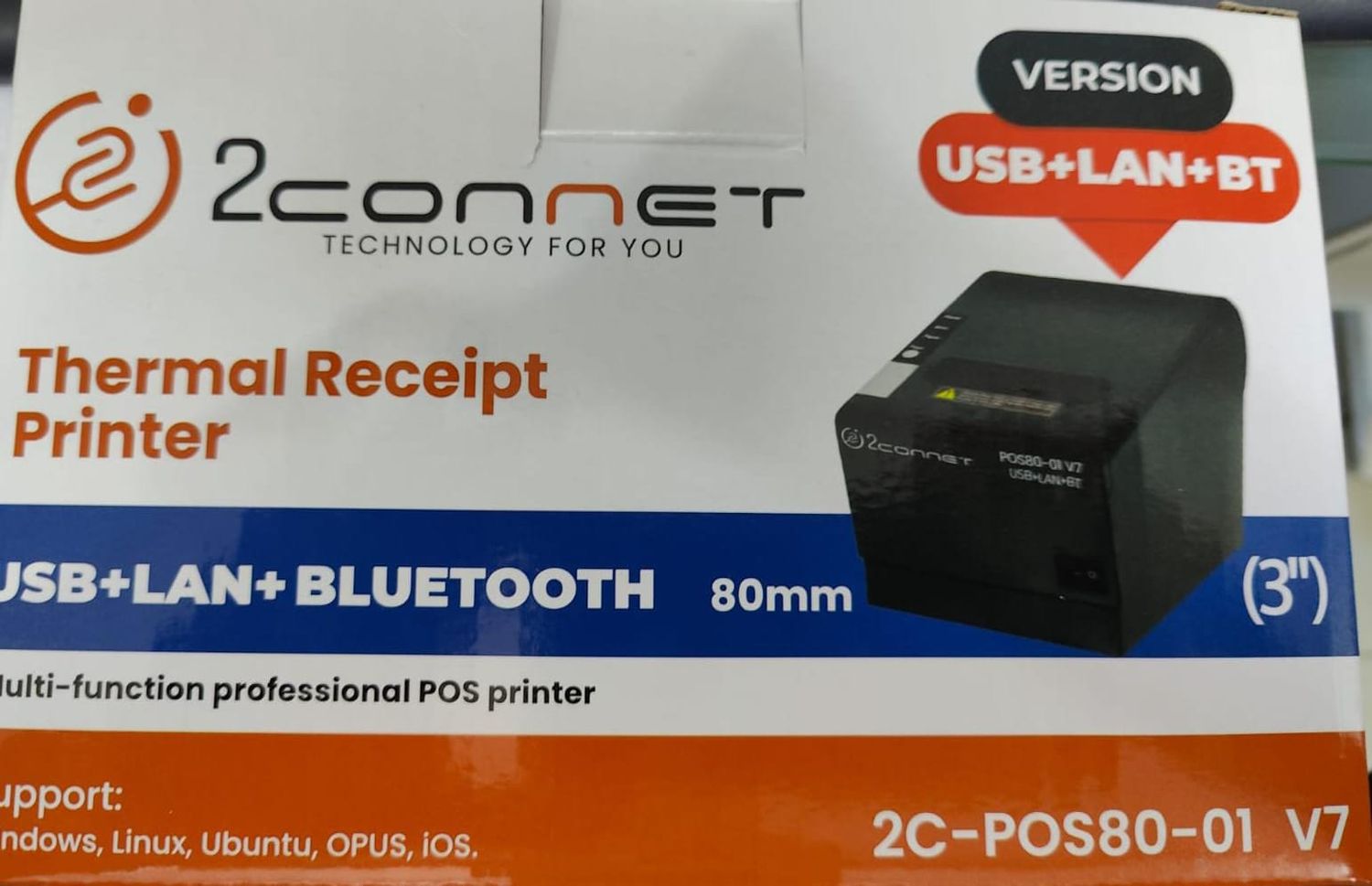 IMPRESORA TÉRMICA 2CONNET 2C-POS80-01-V7 Foto 7276473-1.jpg
