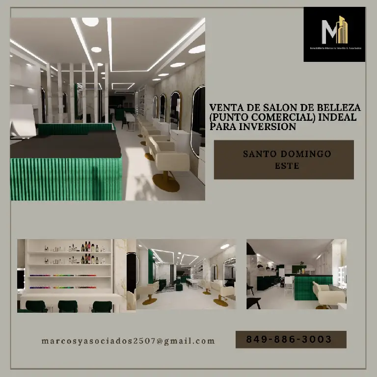 Vendo salón de belleza ideal para inversión en Santo domingo este  Foto 7276502-1.jpg