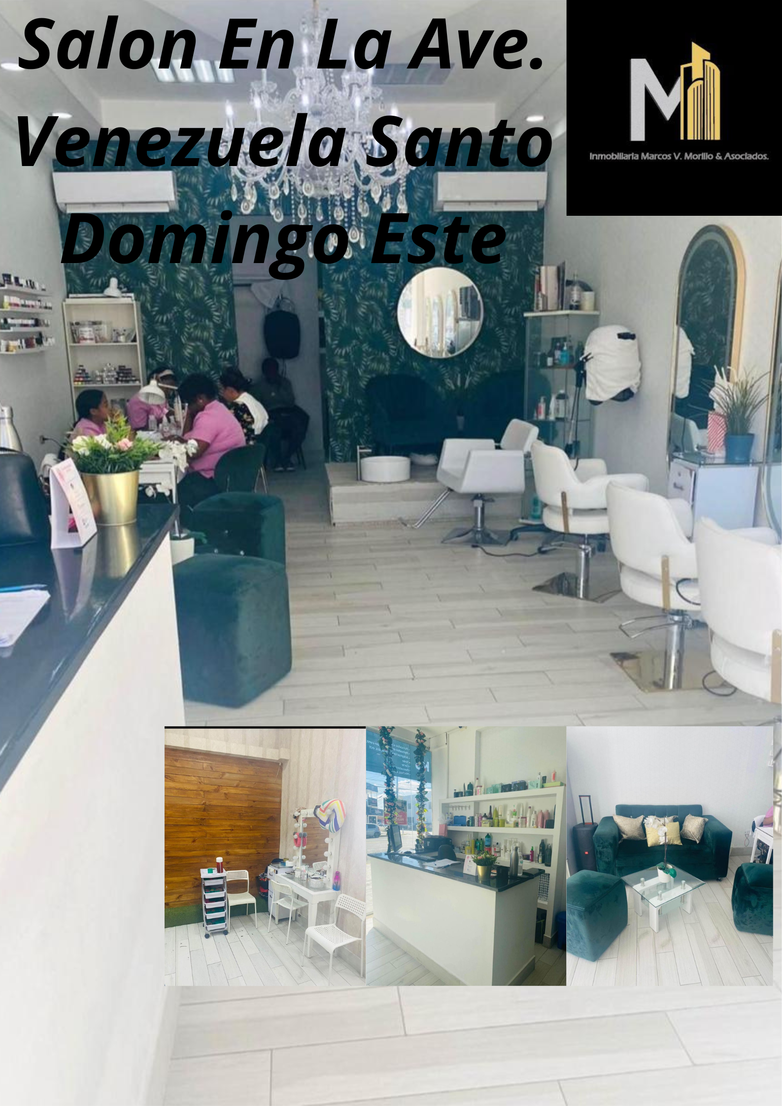 Vendo Punto Comercial Salón de Belleza Totalmente Amueblado Foto 7276505-1.jpg