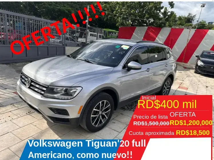 VOLKSWAGUER TIGUAN GRIS 2020 AMERICANO RECIEN IMPORTADO Foto 7276567-5.jpg