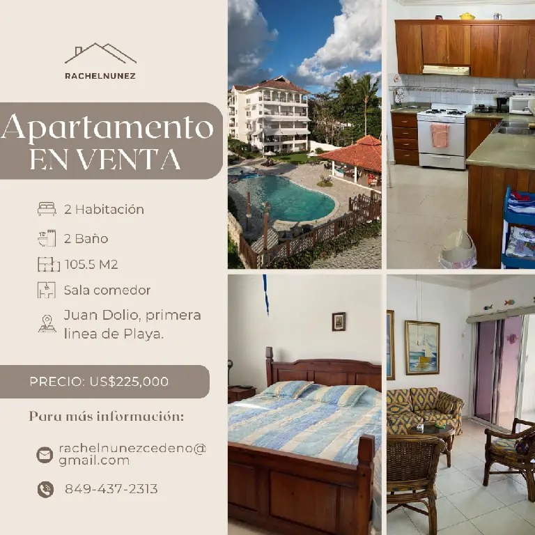 Apartamento de 2 Habitaciones en Venta en Juan Dolio. Foto 7276735-1.jpg