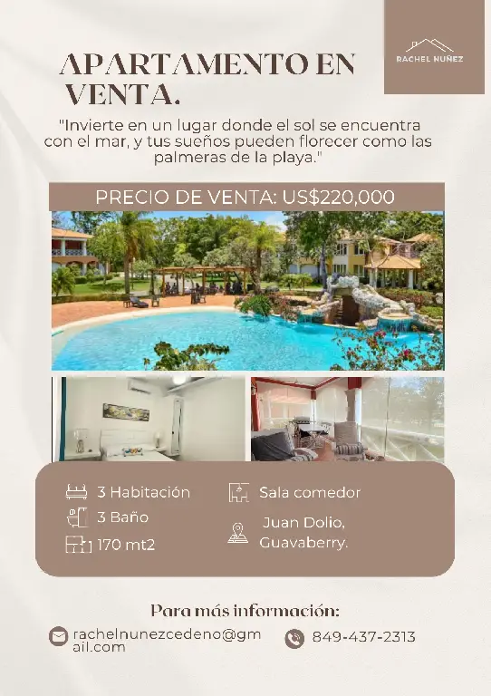 Apartamento de 3 Habitaciones en Venta en Juan Dolio. Foto 7276818-1.jpg