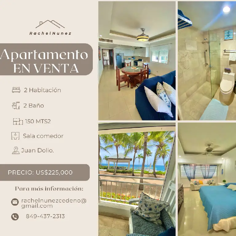 Apartamento de 2 Habitaciones en Venta en Juan Dolio. Foto 7276820-1.jpg