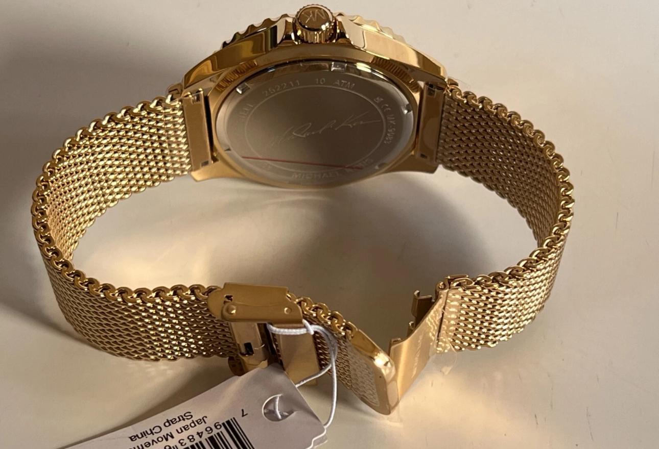 RELOJ MICHAEL KORS DE HOMBRE DORADO NUEVO Foto 7277082-7.jpg