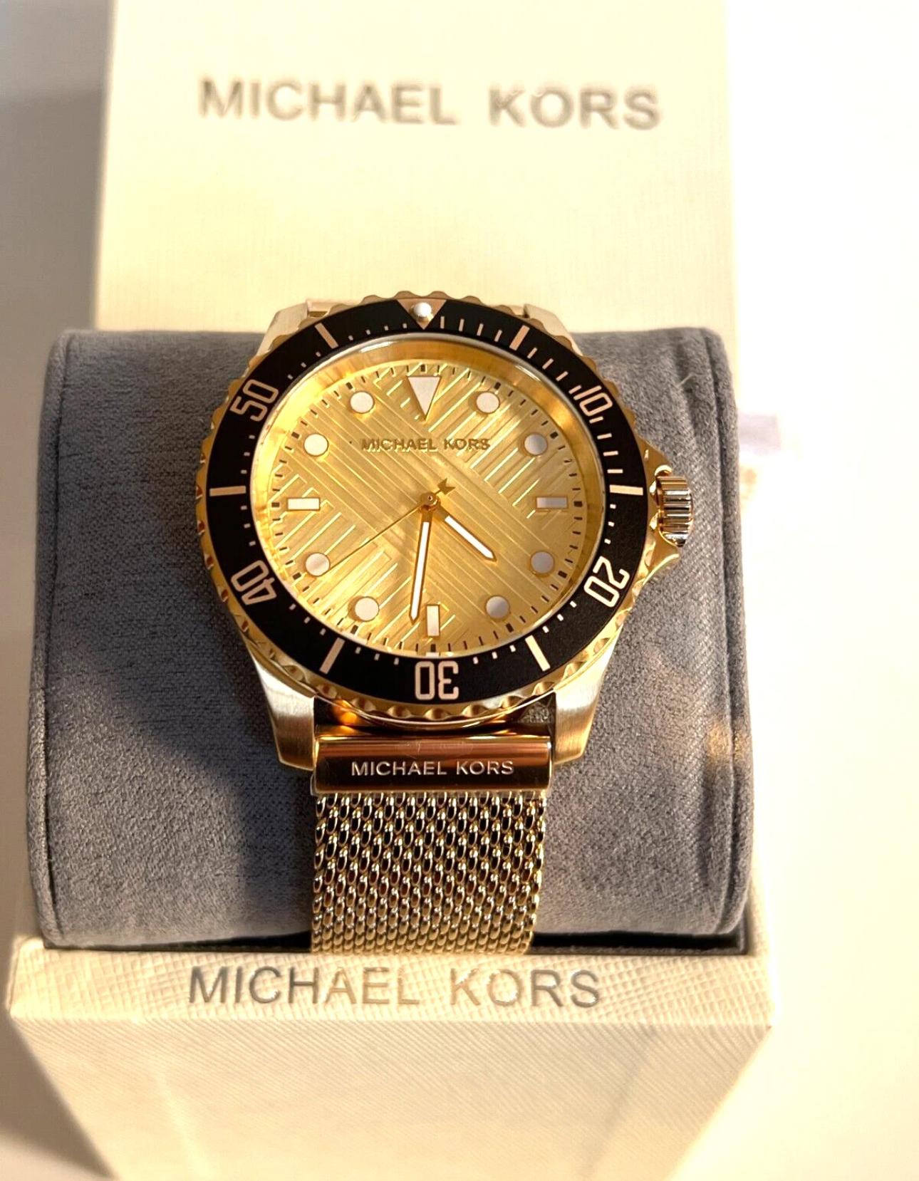 RELOJ MICHAEL KORS DE HOMBRE DORADO NUEVO Foto 7277082-9.jpg