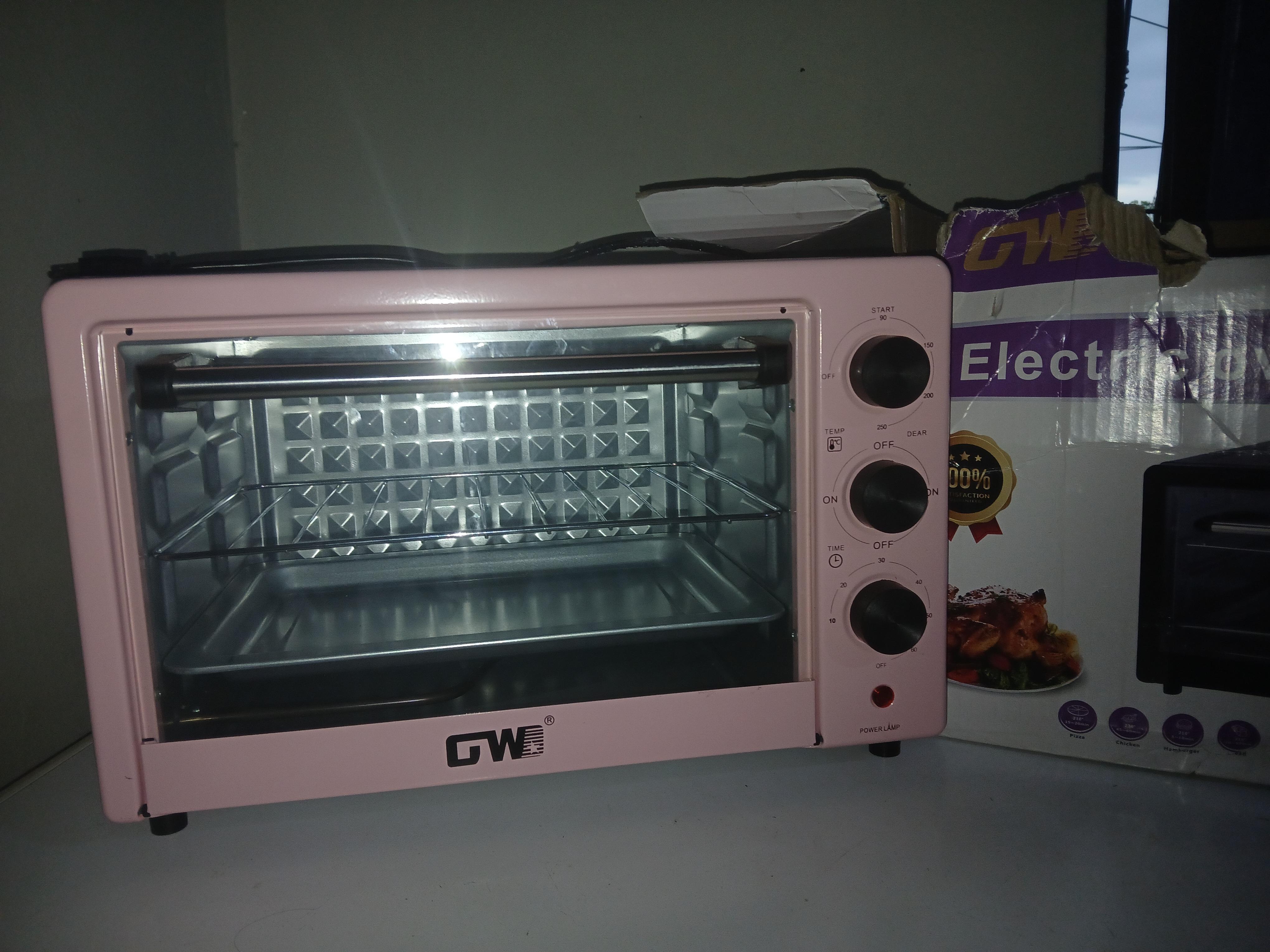 Horno eléctrico nuevo color rosa barbie  Foto 7277103-2.jpg