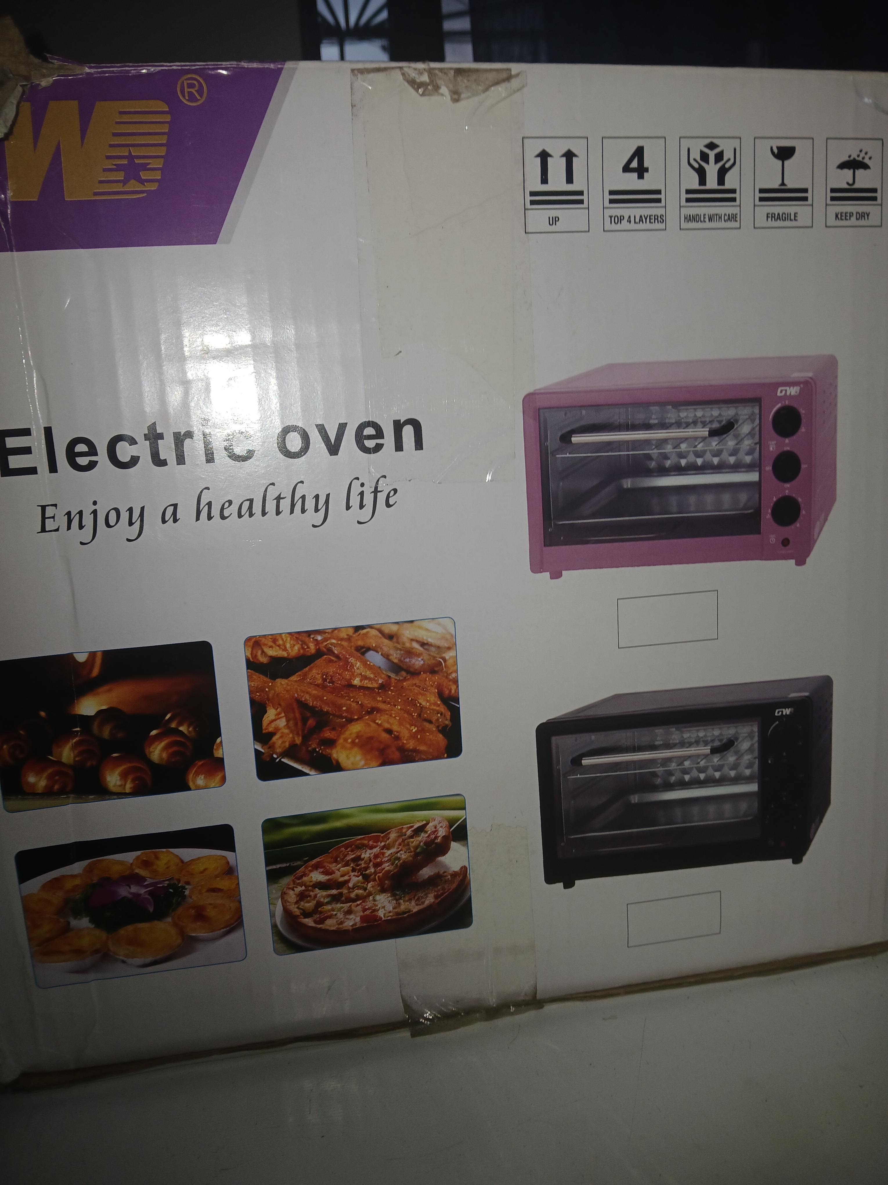 Horno eléctrico nuevo color rosa barbie  Foto 7277103-4.jpg
