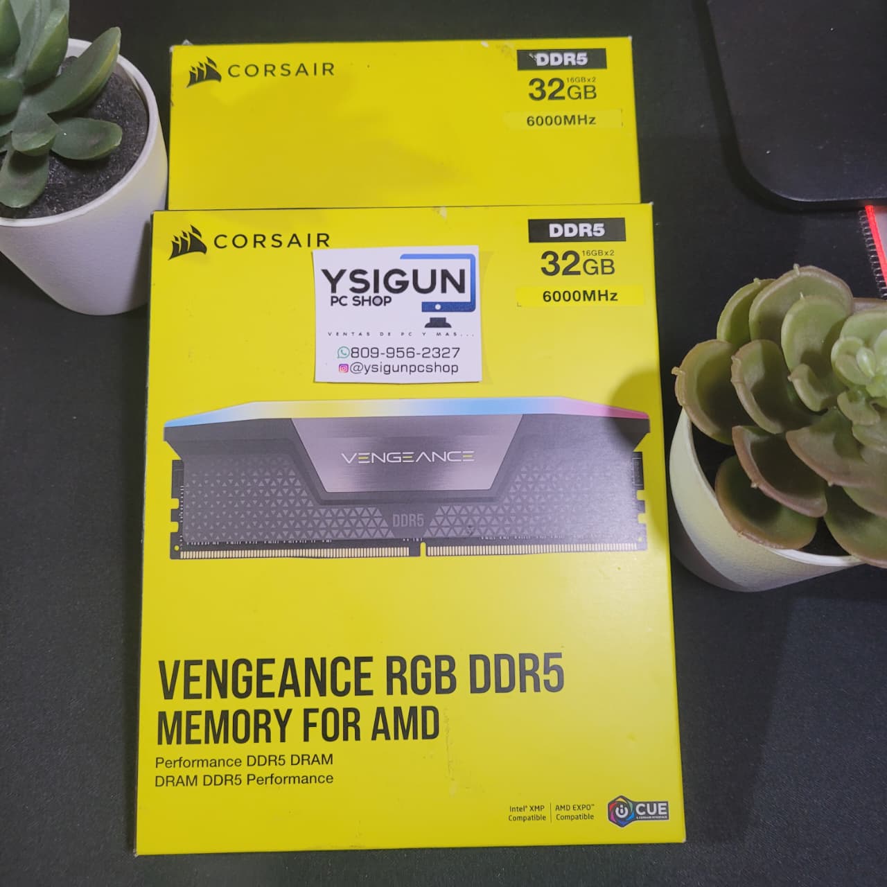 CORSAIR VENGEANCE RGB DDR5 RAM 32 GB 2 x 16 GB 6000 MH Foto 7277480-1.jpg