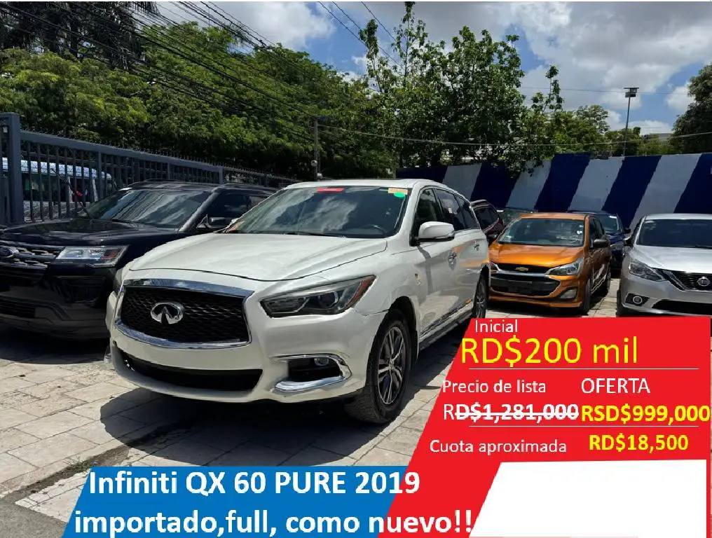 INFINITI QX60 PURE 2019 FULL RECIEN IMPORTADO Foto 7277793-1.jpg