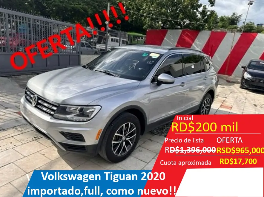 VOLKSWAGUER TIGUAN GRIS 2020 AMERICANO RECIEN IMPORTADO Foto 7277794-1.jpg