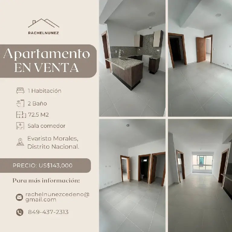 Apartamento en Venta en Evaristo Morales. Foto 7277851-1.jpg
