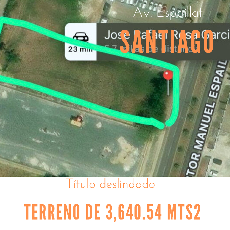 Terreno de 3640.54 Mts2 para uso comercial en Santiago Foto 7278196-1.jpg