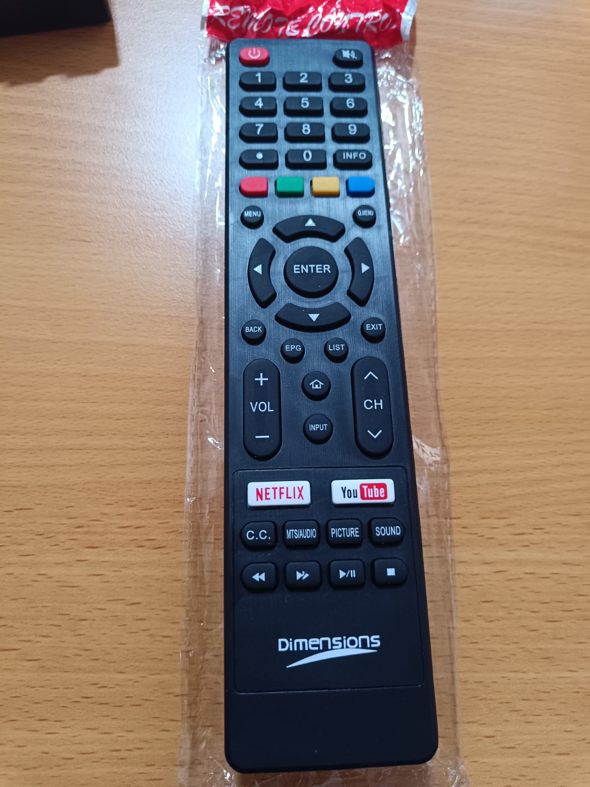 Control Remoto Para TEC/DIMENSION/JVC/AIWA Smart TV Foto 7278279-1.jpg