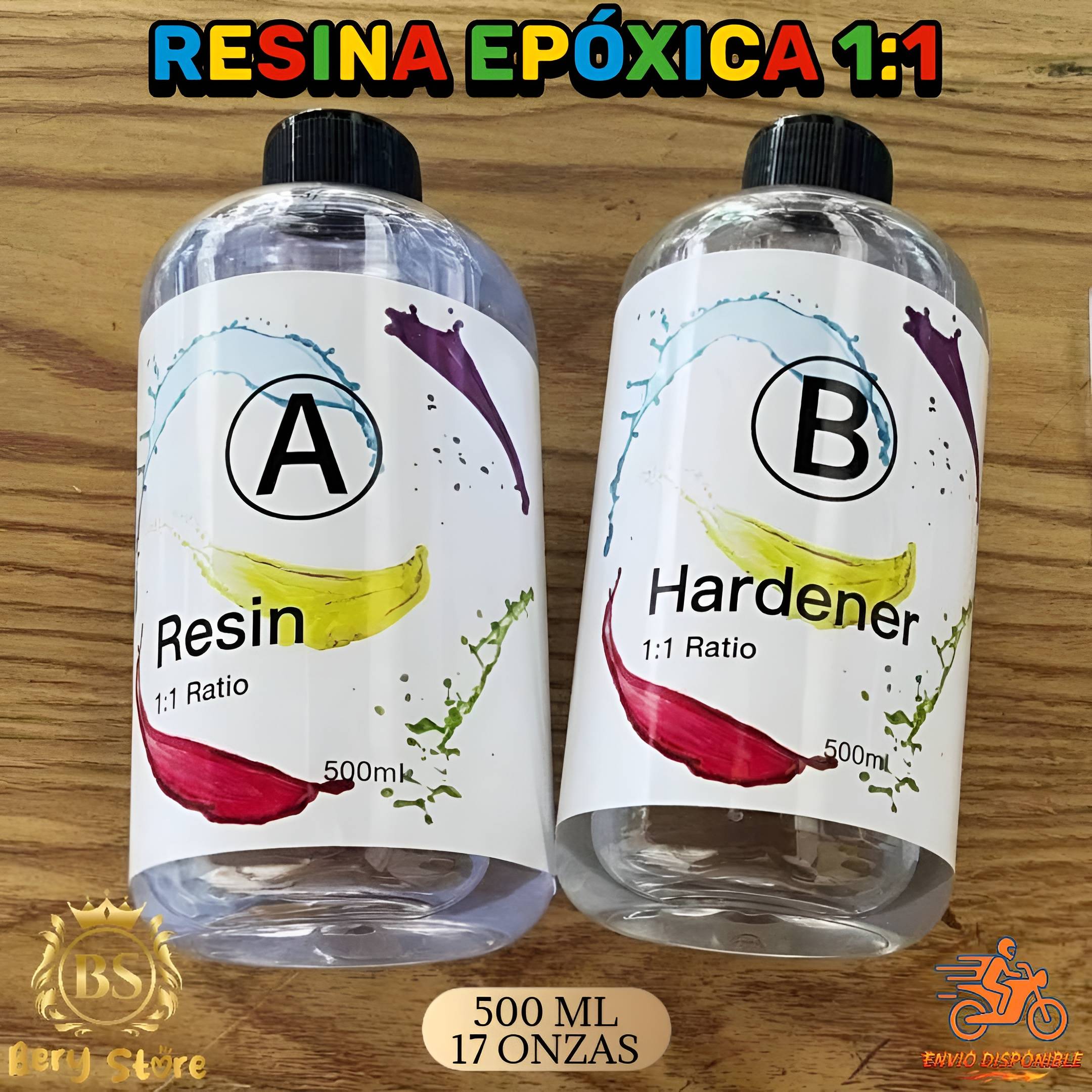 RESINA EPOXICA 1 A 1  RESINA EPOXY  RESINA PARA MANUALIDADES  RENINA P Foto 7278351-14.jpg