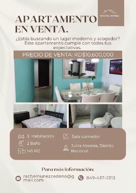 Apartamento de 3 Habitaciones en Venta en Julieta Morales. Foto 7278753-1.jpg