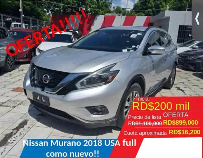NISSAN MURANO 2018 AMERICANO RECIEN IMPORTADO Foto 7278779-1.jpg