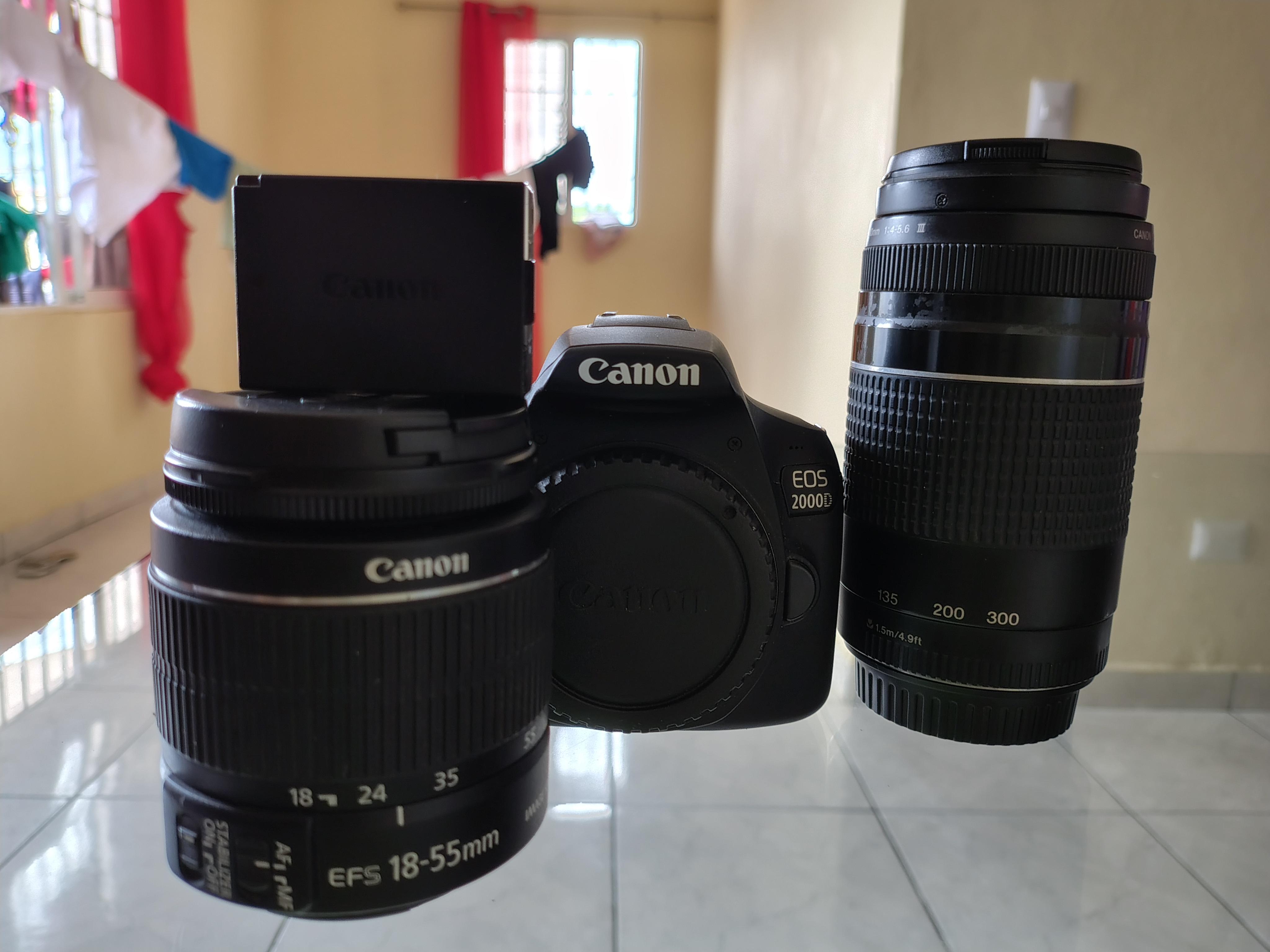  Canon 2000D  Lentes 18-55 y 75-300mm Original – Excelente estado Foto 7278839-5.jpg