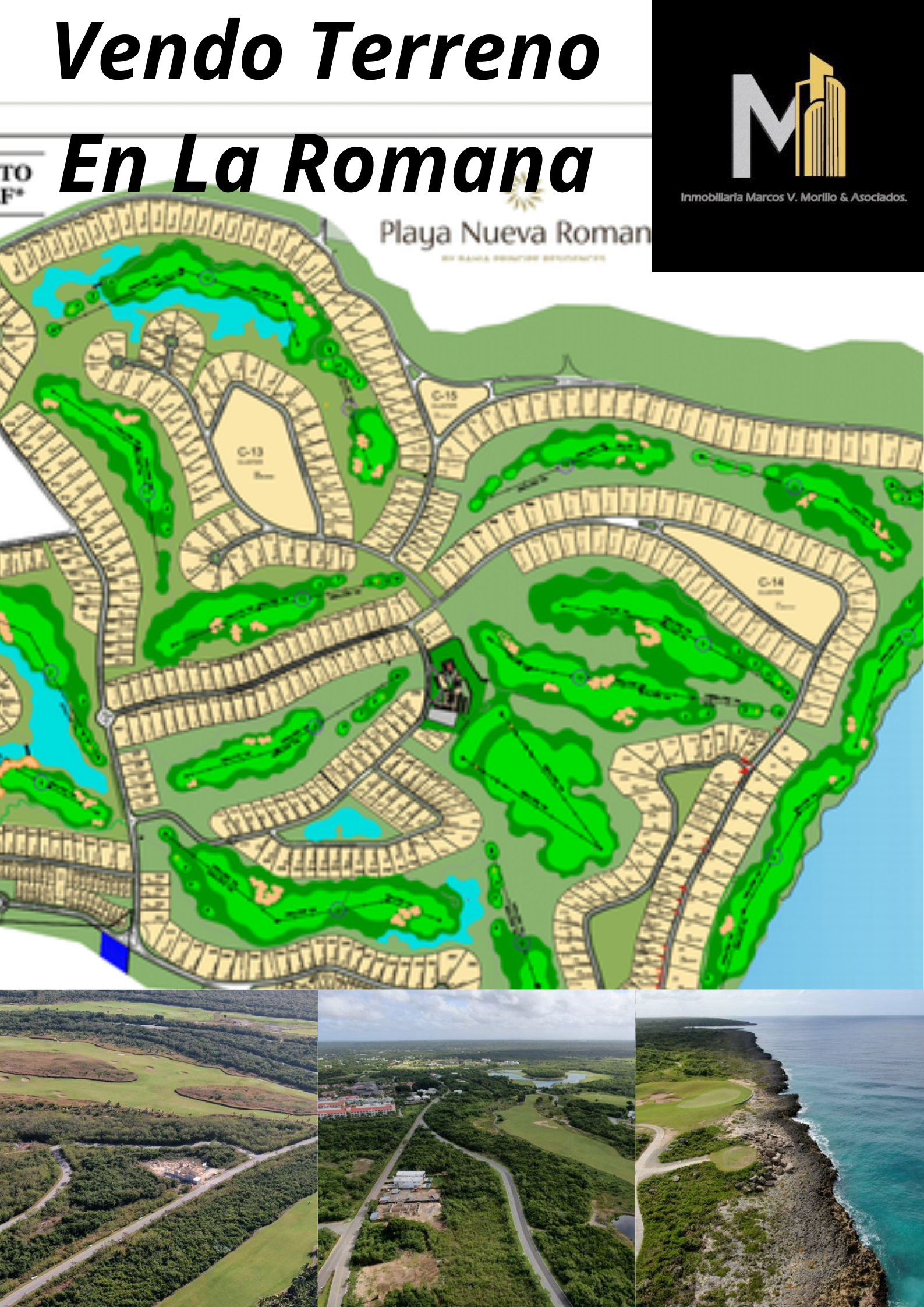 Vendo Solares Golf en Playa Nueva Romana Foto 7279330-1.jpg