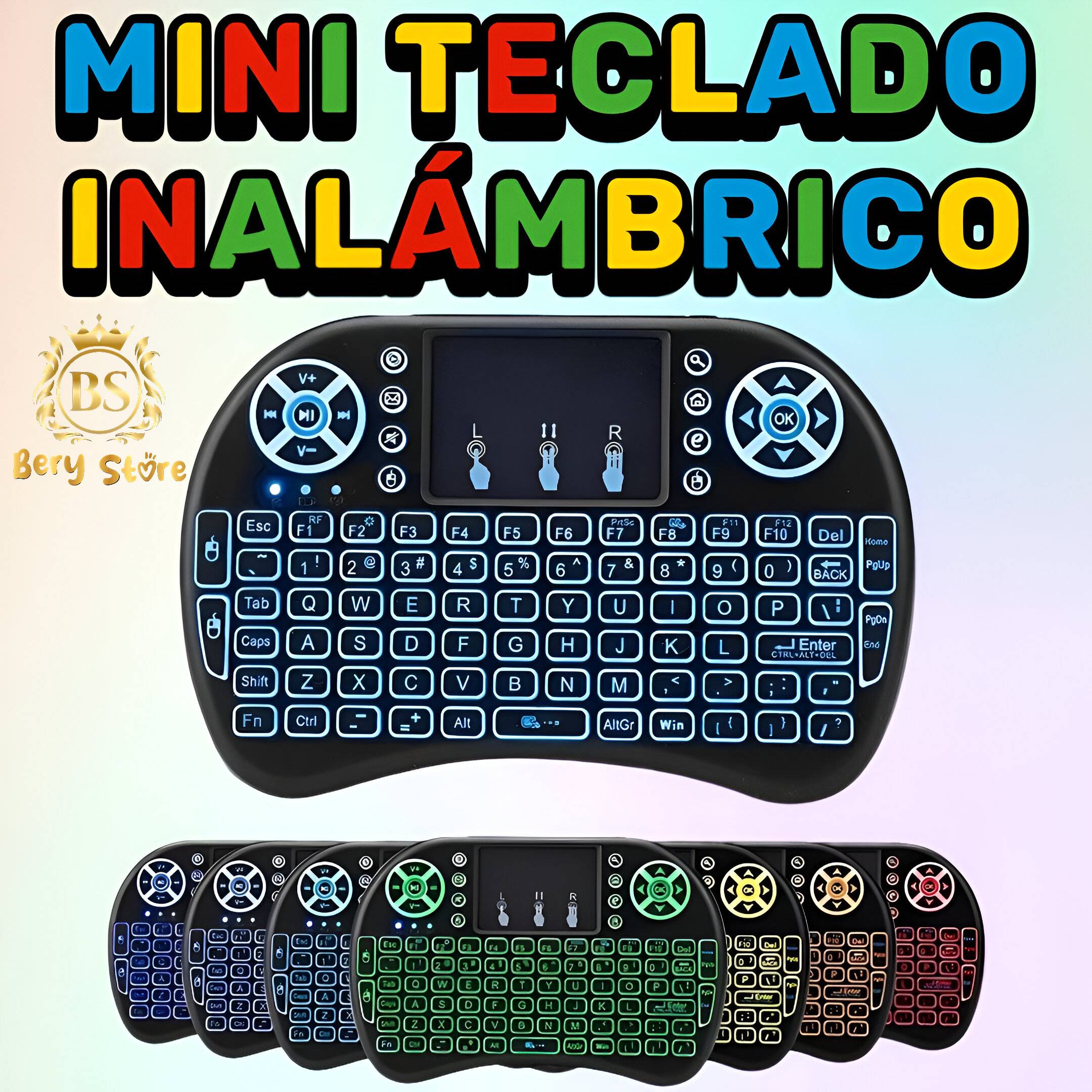 MINI TECLADO INALAMBRICO PARA TV / MINI TECLADO BLUETOOTH Foto 7279577-3.jpg