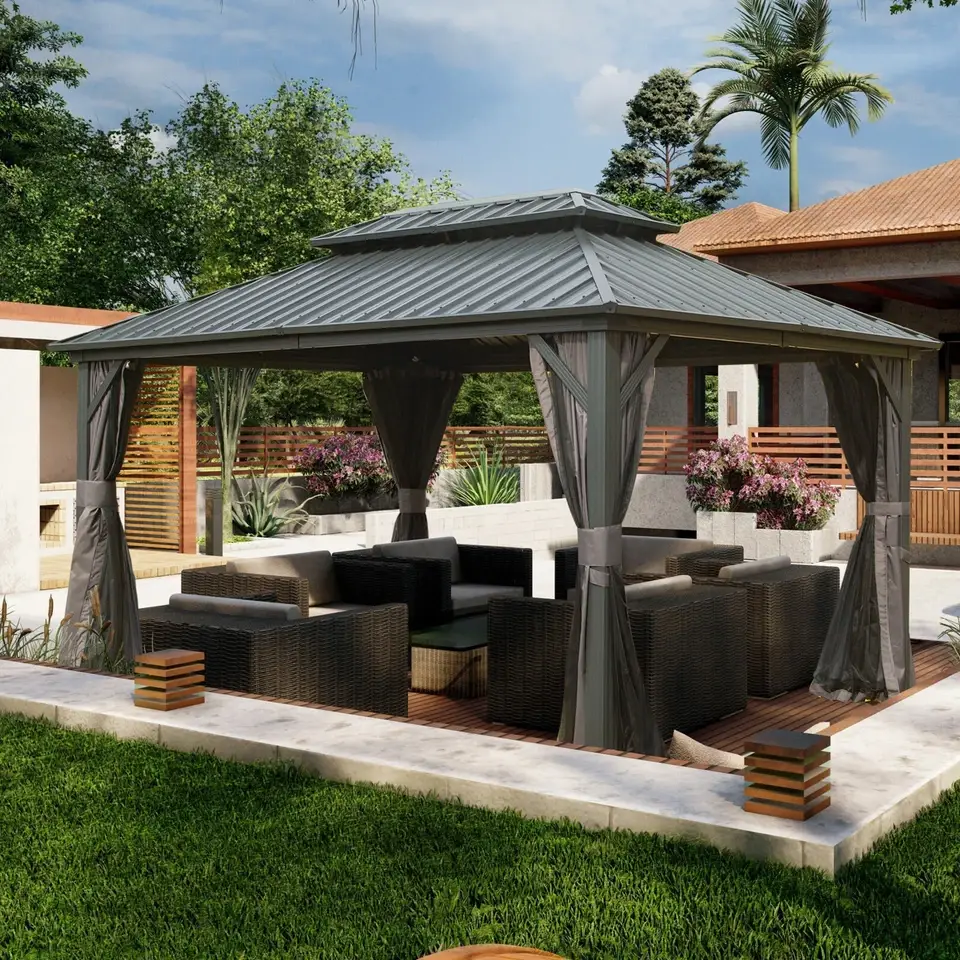SE VENDO GAZEBO DE METAL NUEVO 10 X 12 PIES CON MOSQUITEROCORTINAS LAT Foto 7279615-9.jpg