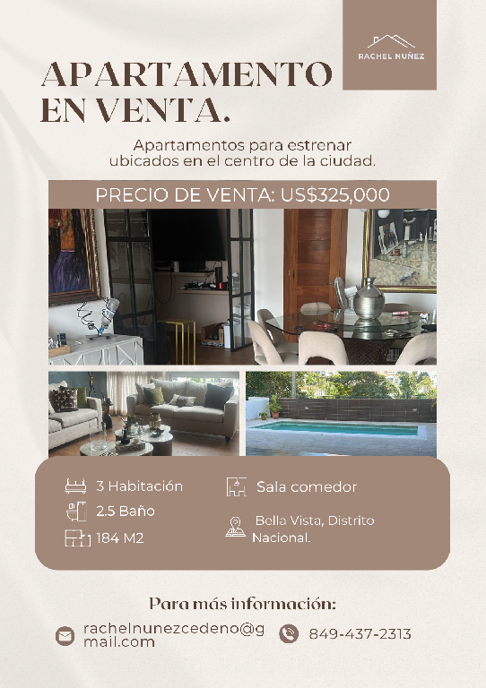 Apartamento de 3 Habitaciones en Venta en Bella Vista. Foto 7280800-1.jpg