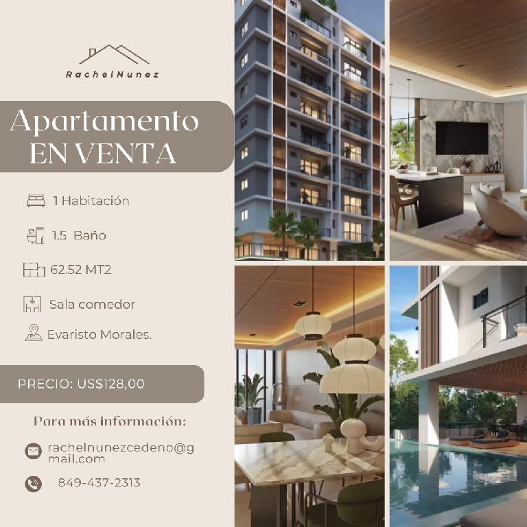 Apartamento en Venta en Evaristo Morales. Foto 7280819-1.jpg
