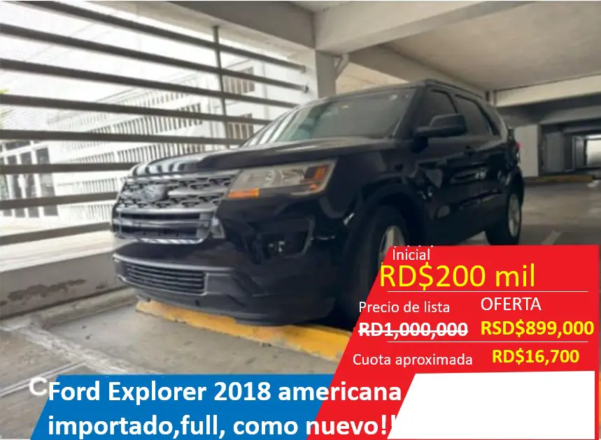 FORD EXPLORER 2018 RECIEN IMPORTADO!!! Foto 7281427-1.jpg