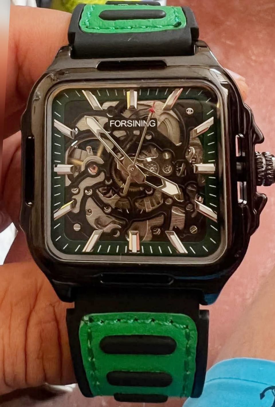 Reloj Forsining Diseño transparente resistente al agua 30mtrs pulsera Foto 7282154-1.jpg