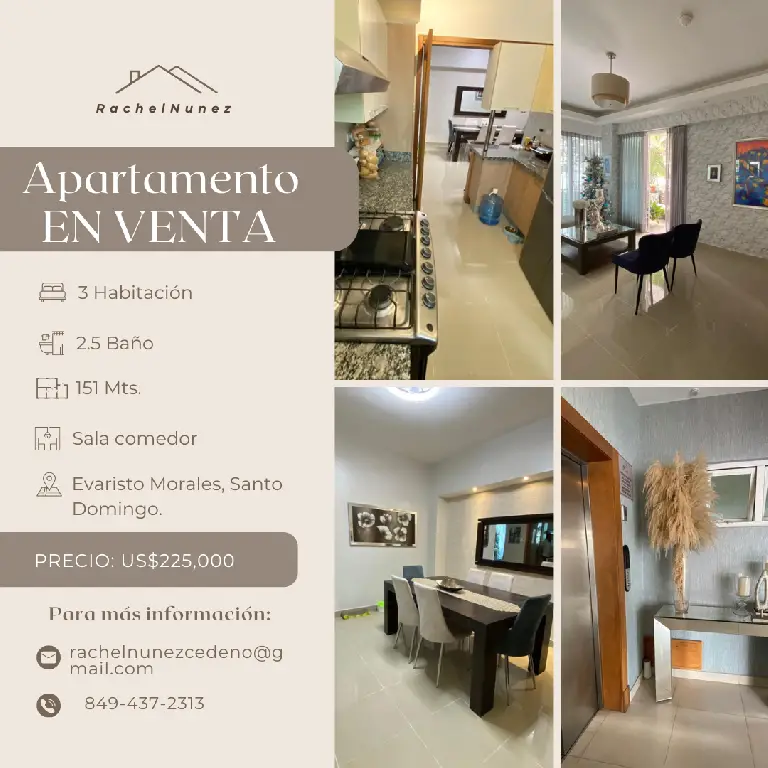 Apartamento en venta en Evaristo Morales. Foto 7282287-1.jpg