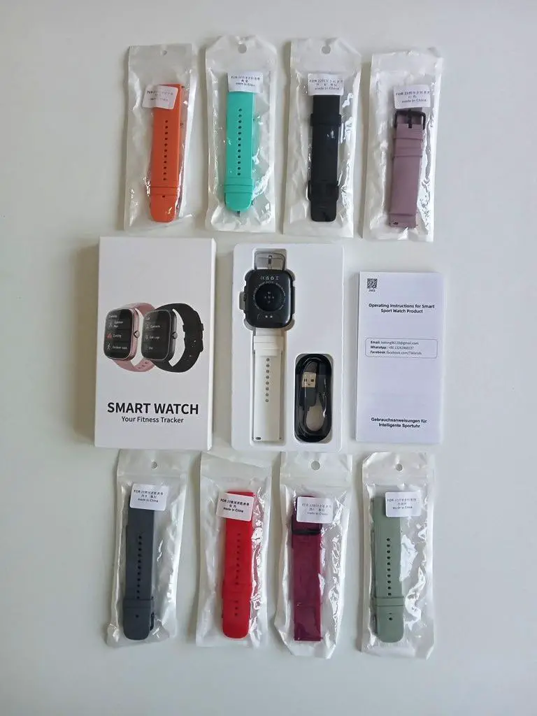 GloryFit Reloj Inteligente con 9 correas  Foto 7282305-1.jpg