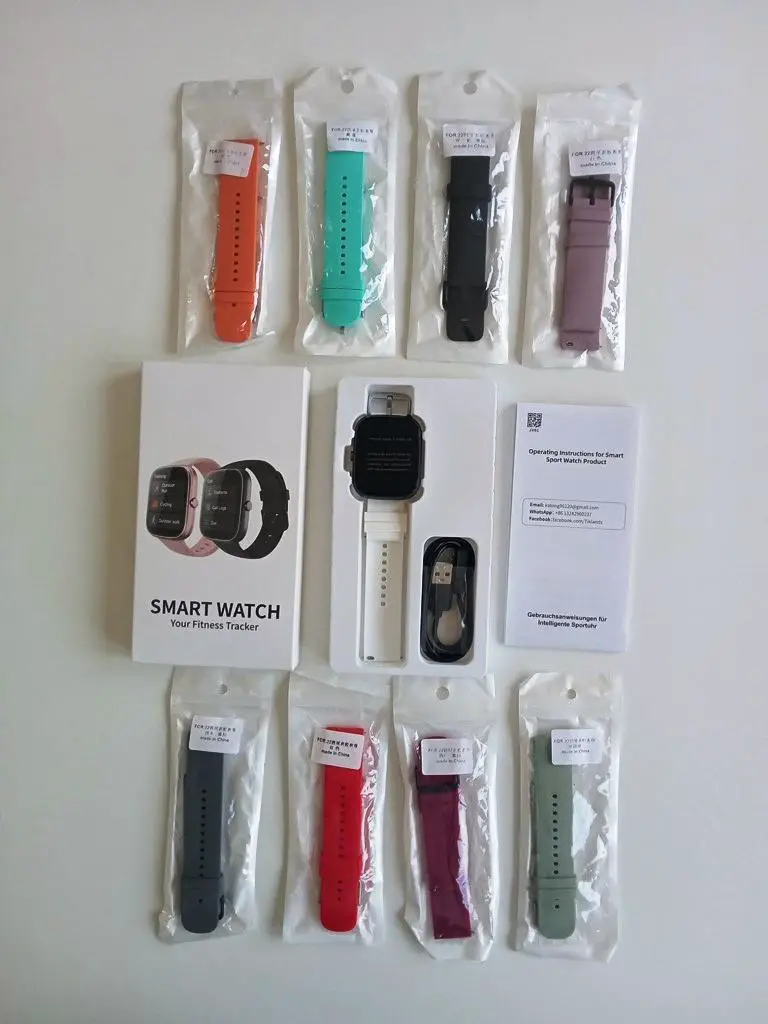 GloryFit Reloj Inteligente con 9 correas  Foto 7282305-2.jpg