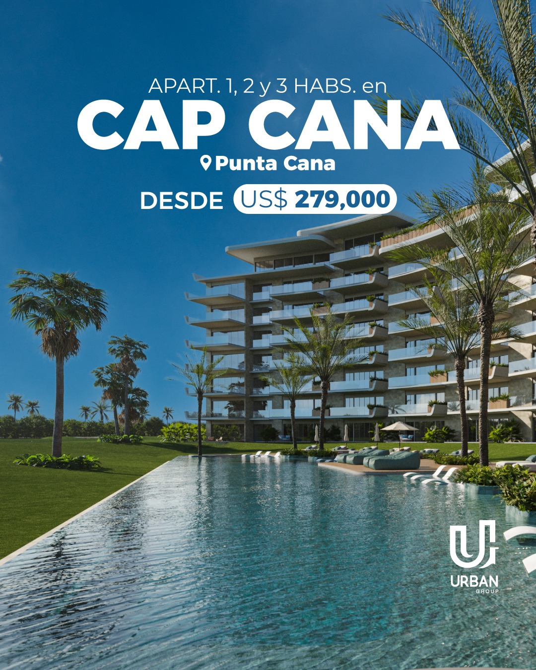 Apartamentos de 1 2 y 3 Habitaciones en Cap Cana Foto 7282358-3.jpg