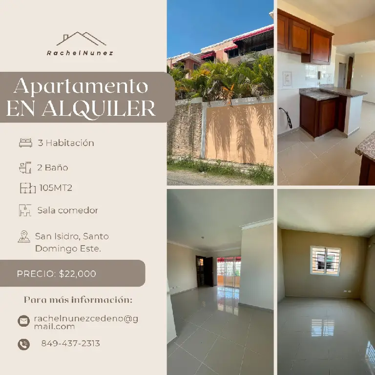 Alquiler de inmueble en San isidro.  Foto 7282375-1.jpg