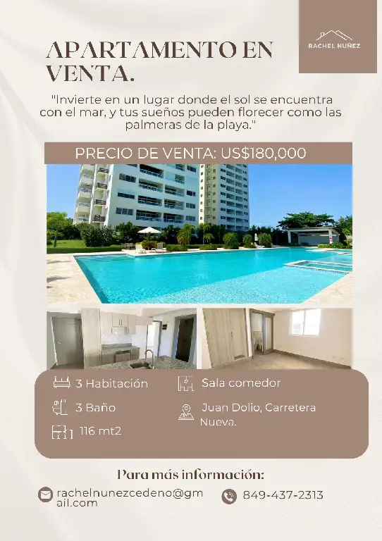 Apartamento en Venta en Juan Dolio. Foto 7282403-1.jpg