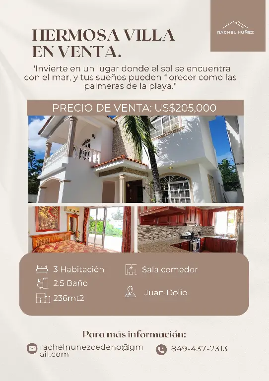 Villa en Venta en Juan Dolio. Foto 7282404-1.jpg