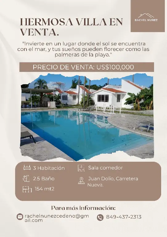 Villa en Venta en Juan Dolio. Foto 7282437-1.jpg