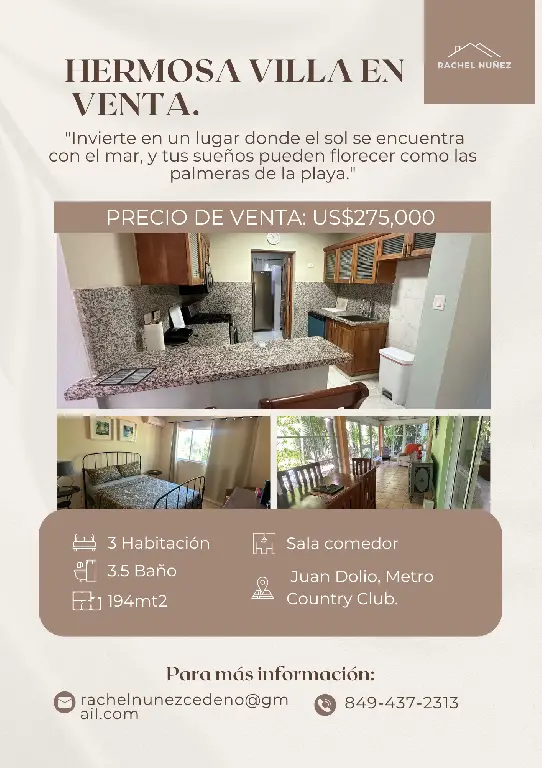 Villa en Venta en Juan Dolio. Foto 7282449-1.jpg