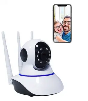 Camara Robotica Giratoria Wifi 2MP HD Audio Bidireccional Foto 7282517-2.jpg