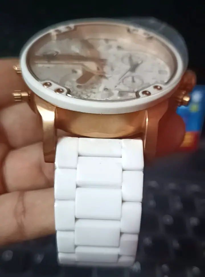 Reloj Diesel Blanco Cuarzo y acero inoxidable con cronógrafo Nuevo Foto 7282542-3.jpg