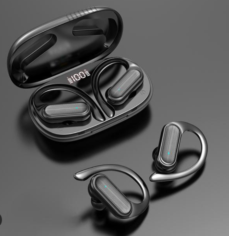Audifonos Deportivos Bluetooth Con Gancho y Microfono Foto 7282678-1.jpg