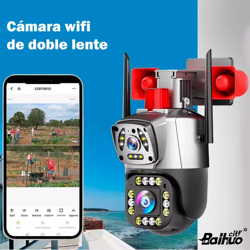 Cámara de Seguridad Doble Lente WiFi Full HD 4MP Foto 7282728-2.jpg