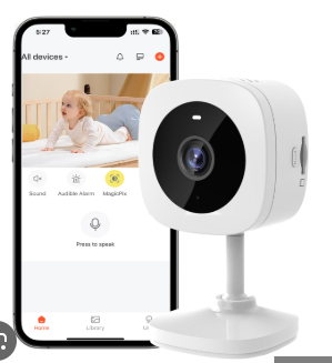 Cámara de Seguridad 2K con Visión Nocturna y Audio de 2 Vías Foto 7282738-1.jpg